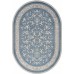 Ковер Arda Zarina M101B blue shirink/blue shirink Овал