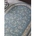Ковер Arda Zarina M101B blue shirink/blue shirink Овал