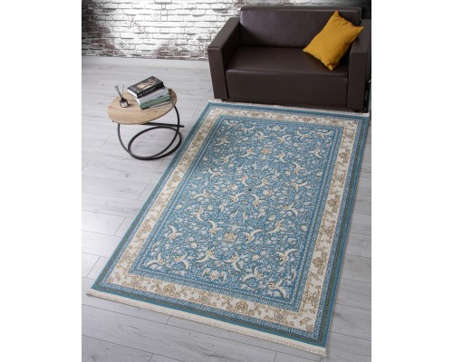 Ковер Arda Zarina M101B blue shirink/blue shirink