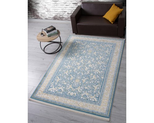Ковер Arda Zarina M101B blue shirink/blue shirink