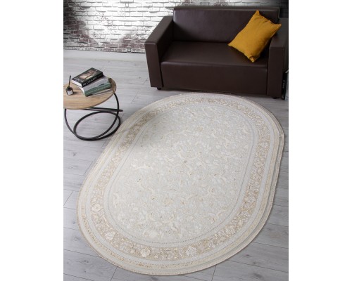 Ковер Arda Zarina M101B cream/cream Овал