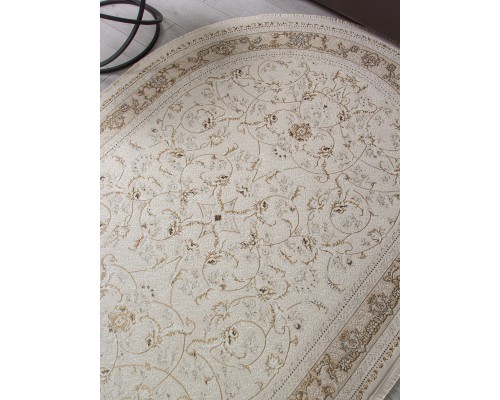 Ковер Arda Zarina M101B cream/cream Овал