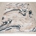 Ковер турецкий с ворсом 1-7мм. D007A_CREAMSHIRINK-BLUEFDY