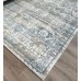 Ковер турецкий с ворсом 1-7мм. D008A_CREAMSHIRINK-BLUEFDY