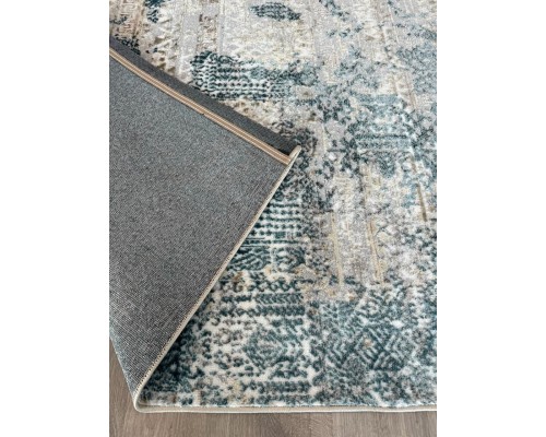 Ковер турецкий с ворсом 1-7мм. D057A_CREAMSHIRINK-BLUEFDY Ковер турецкий с ворсом 1-7мм. D057A_CREAMSHIRINK-BLUEFDY