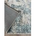 Ковер турецкий с ворсом 1-7мм. D057A_CREAMSHIRINK-BLUEFDY