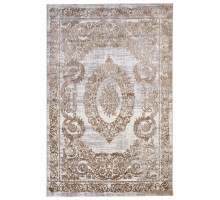 Ковер турецкий с ворсом 1-7мм. N004D_CREAMSHIRINK-VIZONFDY