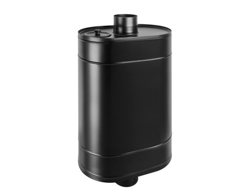 Бак BLACK на трубе 80л д.115 (Овальный) (AISI 439) Бак BLACK на трубе 80л д.115 (Овальный) (AISI 439)