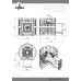 Чугунная печь для бани ЭТНА Стандарт 24 (ДТ-4) диаметр дымохода: 120 мм