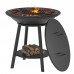Чугунный FANTASTIC GRILL Везувий O 700 Престиж (чаша+подставка престиж+плита Gurman O700+крышка)