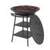 Чугунный FANTASTIC GRILL Везувий O 700 (чаша+подставка+плита Gurman O700+крышка)