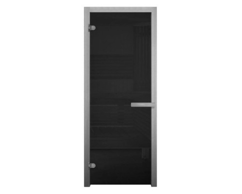Дверь стекло Бронза 180х70 (6мм, 2 петли 716 GB) (ХВОЯ) НОВАЯ