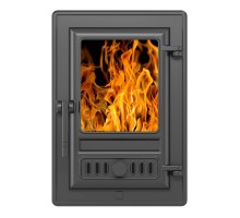 Дверка АСТОН каминная 350 (Антрацит)