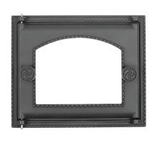 Дверка ДТ-6АС (Р) топочная крашенная, Без стекла