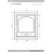 Дверка Везувий каминная 210 (Антрацит)