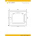 Дверка Везувий каминная 260 (не крашенная, без стекла)