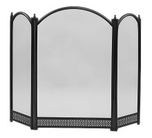 Экран каминный C03325BK (3 секции, 66х85см, черный)