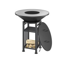 FANTASTIC GRILL Везувий O 700 (чаша+подставка+плита+решетка+крышка)