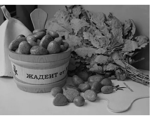 Камень Жадеит ШЛИФОВАННЫЙ средний (ведро 5 кг) Камень Жадеит ШЛИФОВАННЫЙ средний (ведро 5 кг)