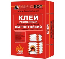 Клей усиленный жаростойкий Терракот, 5 кг
