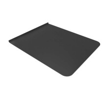 Лист предтопочный BLACK 980х980х0,5мм (R75)