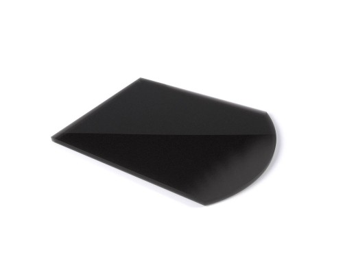Лист стеклянный напольный Черный (Black) (1100х850х8мм) СП-5