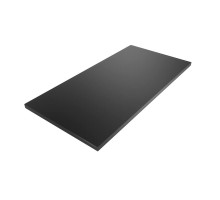 Лист стеклянный настенный Черный (Black) 1200х600х8мм