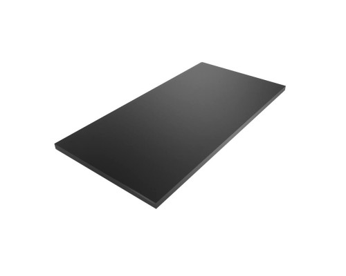 Лист стеклянный настенный Черный (Black) 1200х600х8мм