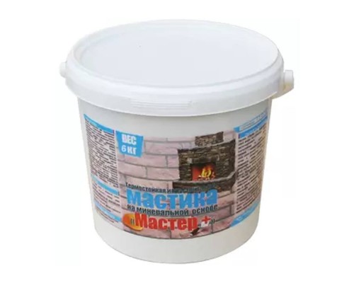 Мастика термостойкая Мастер+ 6кг