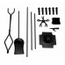 Набор каминный EVEREST K1-B черный (191981см)