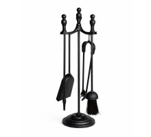 Набор каминный EVEREST K56-B черный (1251см)