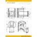 Печь Везувий Скиф Ковка 16 (210) М