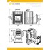 Печь Везувий Ураган Ковка 16 (505)