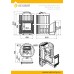 Печь Везувий Ураган Ковка 22 (505)