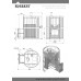 Печь для бани Эверест Ковка 24 (280) закрытая каменка диаметр дымохода: 150/115 мм