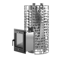 Печь для бани Эверест Steam Master 44 INOX (320M) диаметр дымохода: 115 мм