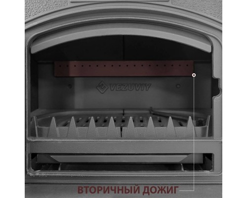 Печь-камин Везувий KZ-14 Антрацит