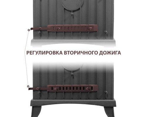 Печь-камин Везувий KZ-14Р Антрацит