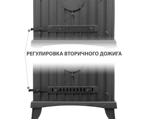 Печь-камин Везувий KZ-14SР Антрацит диаметр дымохода: 150 мм Печь-камин Везувий KZ-14SР Антрацит диаметр дымохода: 150 мм