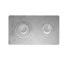 Плита 2х-конфорочная П2-3 (Б) 710х410мм