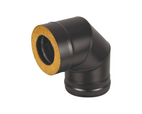 Сэндвич-колено BLACK (AISI 430) 90 3 секции