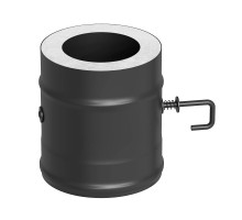 Сэндвич-шибер поворотный KERABLACK (AISI 430), L-0,2м
