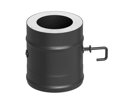 Сэндвич-шибер поворотный KERABLACK (AISI 430), L-0,2м