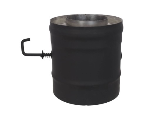 Сэндвич-шибер поворотный KERABLACK (AISI 430), L-0,2м
