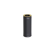 Сэндвич-труба BLACK (AISI 430), L-0,5м