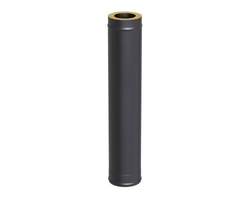Сэндвич-труба BLACK (AISI 430), L-1м