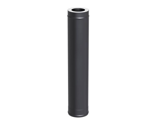 Сэндвич-труба KERABLACK (AISI 430 1,0мм/0,5мм) L-1м