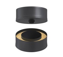 Сэндвич-заглушка конденсатоотвод BLACK (AISI 430) д.115200