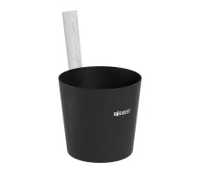 Шайка EVEREST 5л, алюминий DARK BROWN (TG-46)
