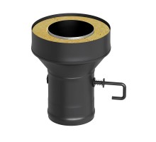 Старт-сэндвич BLACK c шибером (AISI 430) (ММ)